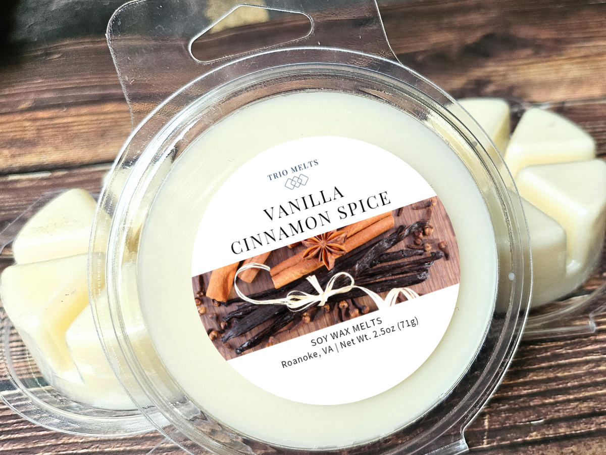 Vanilla Cinnamon Spice Wax Melt