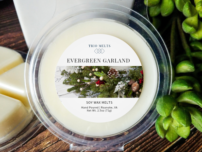 Evergreen Garland Wax Melt