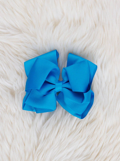 Boutique Double-Layer Hair Bows -  5"