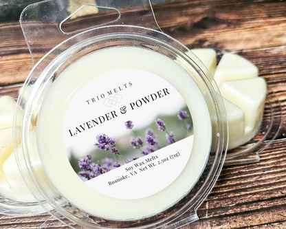 Lavender & Powder Wax Melt