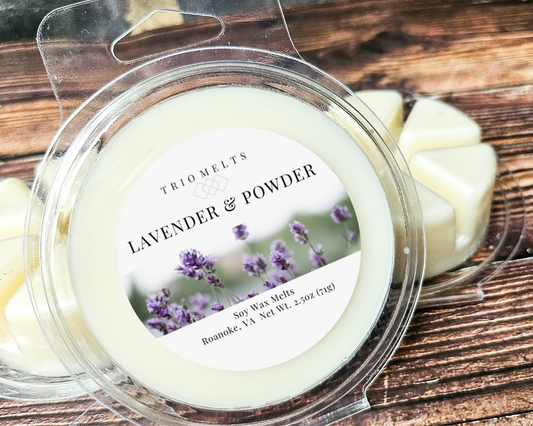 Lavender & Powder Wax Melt