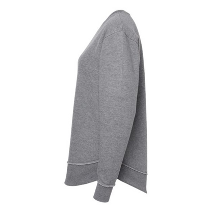 Keepsake Applique Personalized Oversized Fleece Crewneck