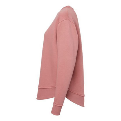 Keepsake Applique Personalized Oversized Fleece Crewneck