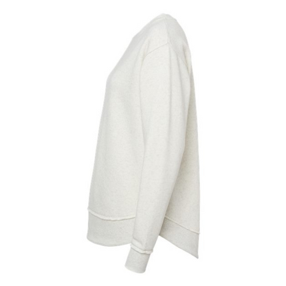 Keepsake Applique Personalized Oversized Fleece Crewneck